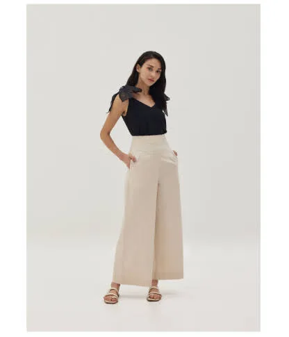 Love Bonito Black Bow Detail Cami Top - Size M thumbnail