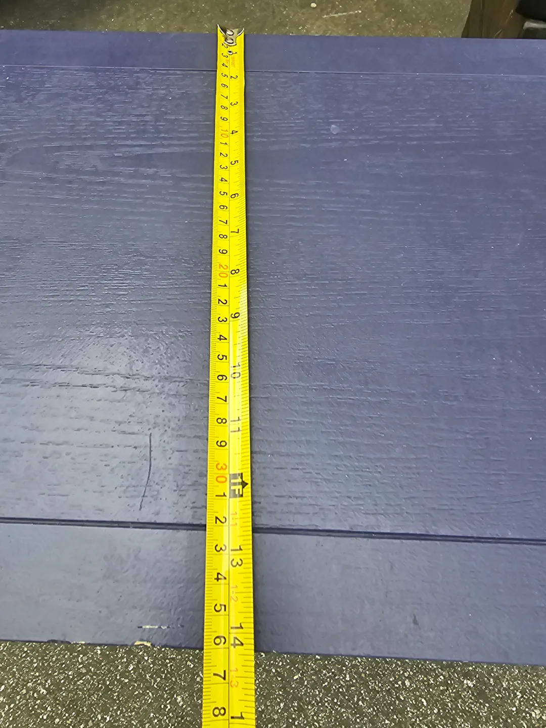 Dark Blue Console Table with Three Drawers image indicator(6)