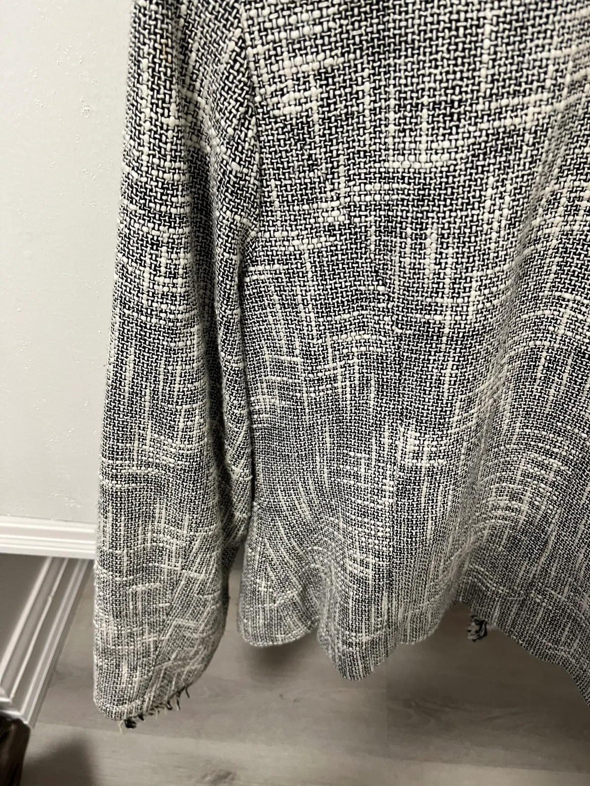 Jessica Women's Black and White Tweed Jacket image indicator(4)