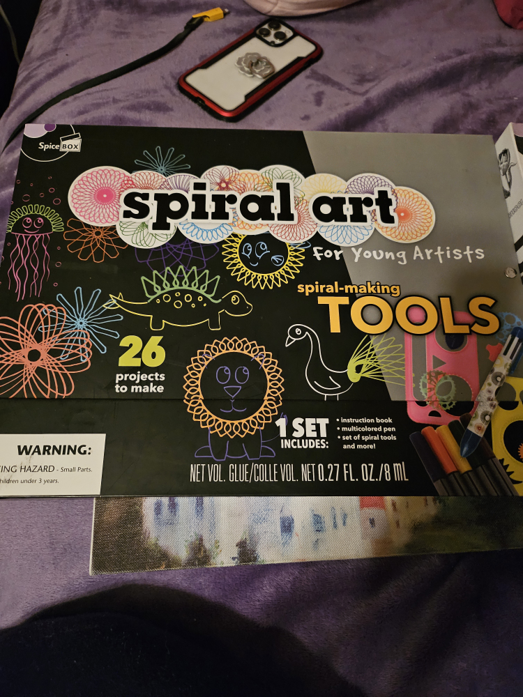 Spiral Art Kit for Young Artists - photo 3