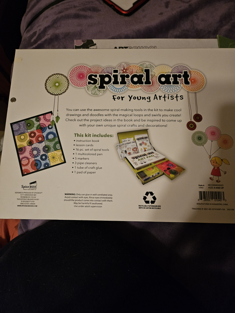 Spiral Art Kit for Young Artists - photo 4
