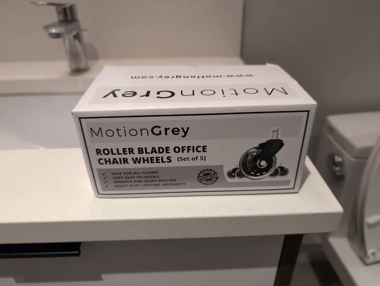 MotionGrey Roller Blade Office Chair Wheels (Set of 5) thumbnail