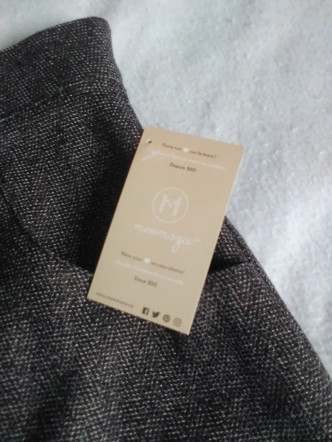 Meemoza SKIRT (made in Québec) ⚜️ 100% merino wool Size M 💚 🥕 image indicator(7)