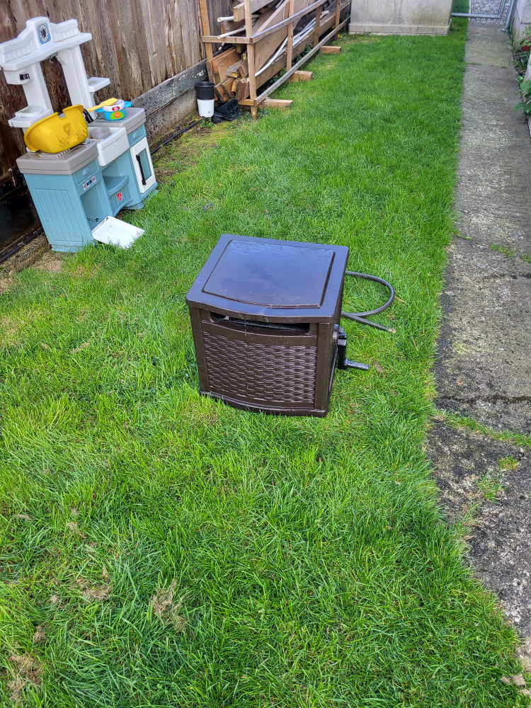 Hose Reel Storage Box