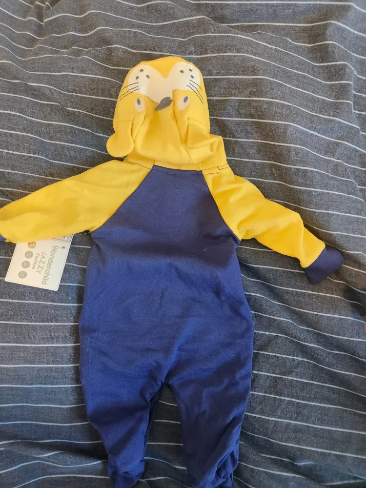 Baby Lion Jumpsuit 0-3 months image indicator(3)