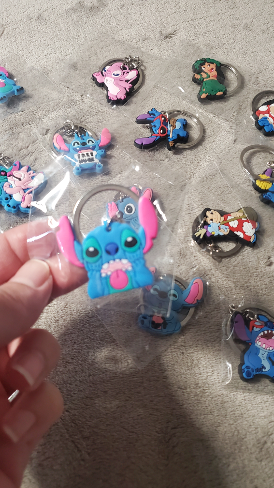 Lilo & Stitch Keychain Set - 20 Adorable Keychains - photo 3