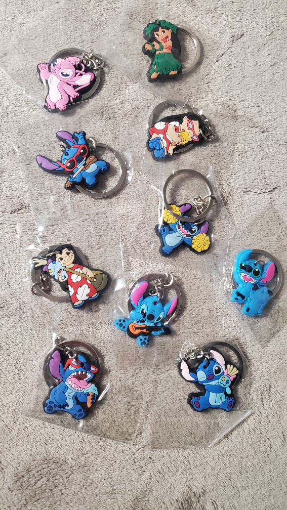 Lilo & Stitch Keychain Set - 20 Adorable Keychains - photo 5