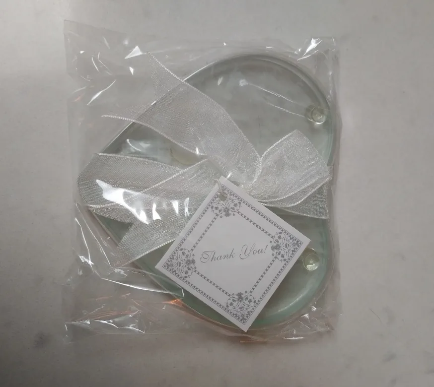 Glass Heart Shaped Coasters image indicator(2)