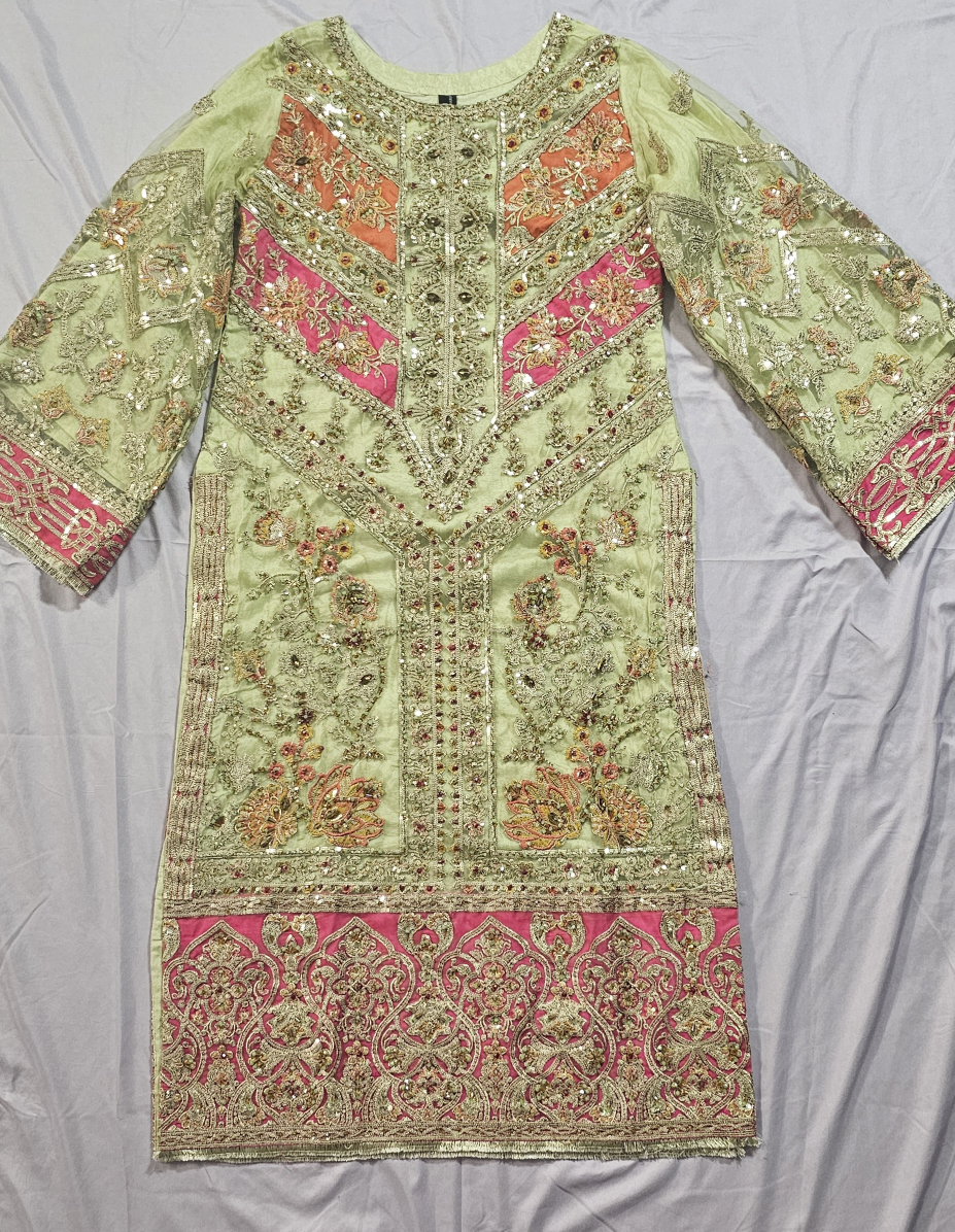 Maryum N Maria -  Three-Piece Embroidered Suit - Size Medium - photo 2