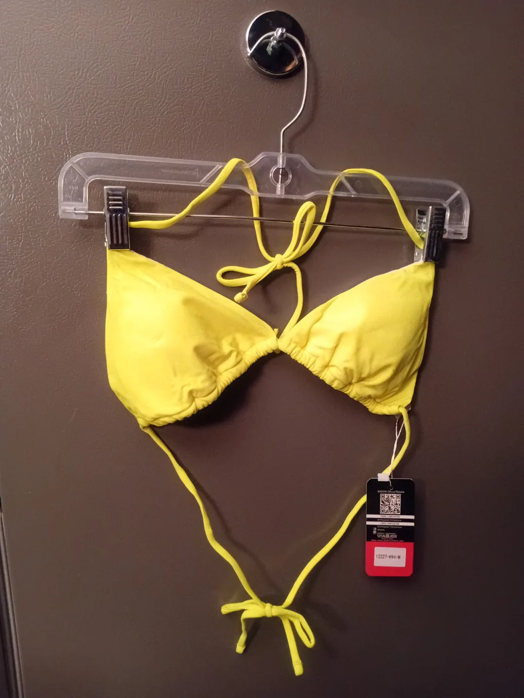 NEW!   Neon Yellow Bikini - Size Medium image indicator(4)