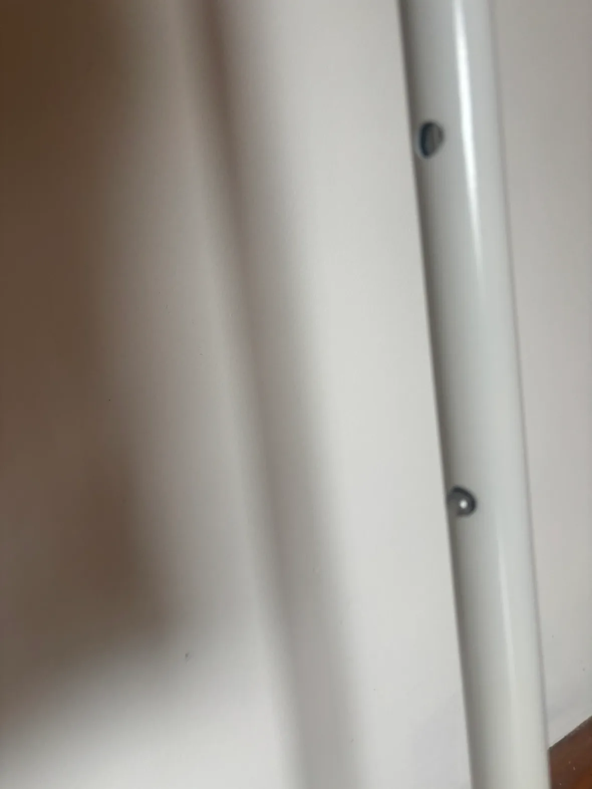 White clothing rack adjustable height and shoe rack built in image indicator(2)