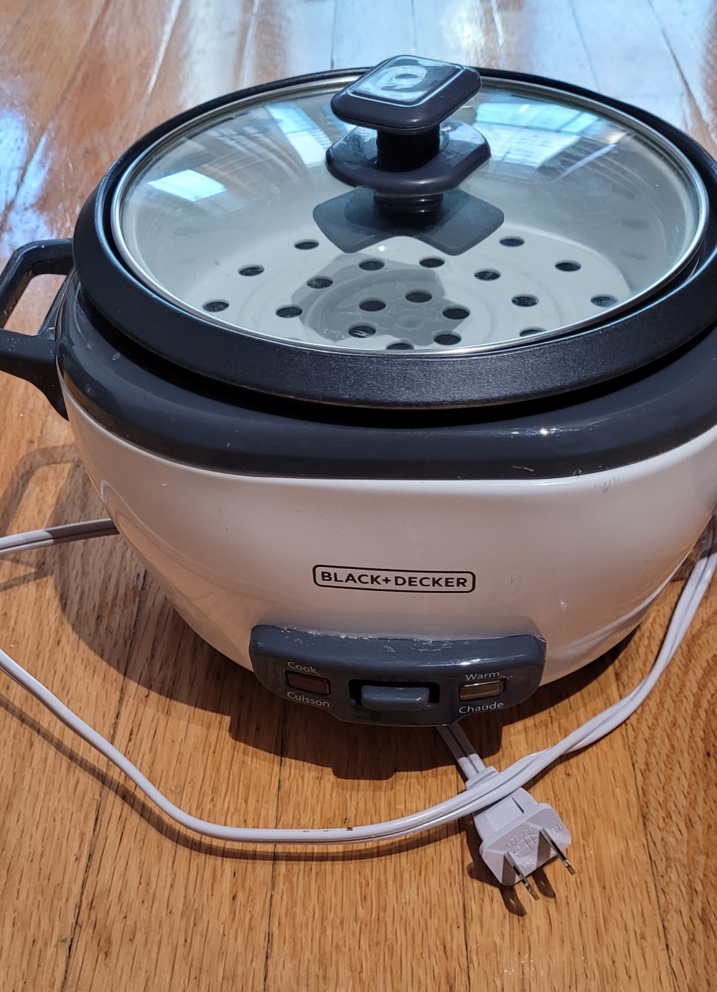 Black+Decker 6-Cup Rice Cooker and Steamer - photo 2