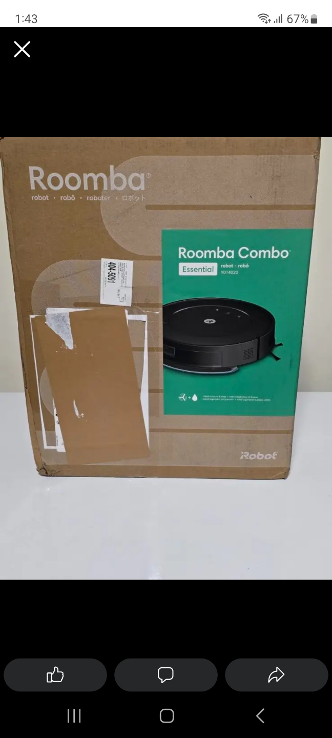 iRobot Roomba Combo Essential Robot Vacuum and Mop - photo 4