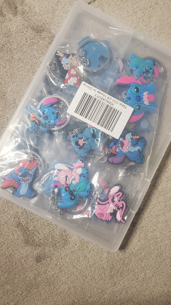 Lilo & Stitch Keychain Set - 20 Adorable Keychains - photo 2