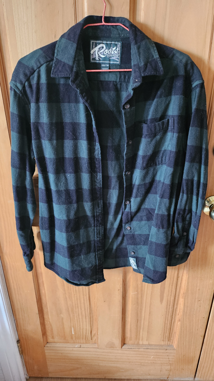 Roots Park Plaid Flannel Shirt