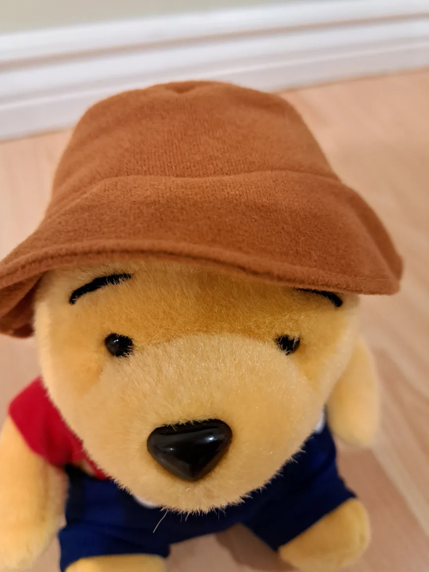 9" Vintage Winnie the Pooh Plush Toy image indicator(7)