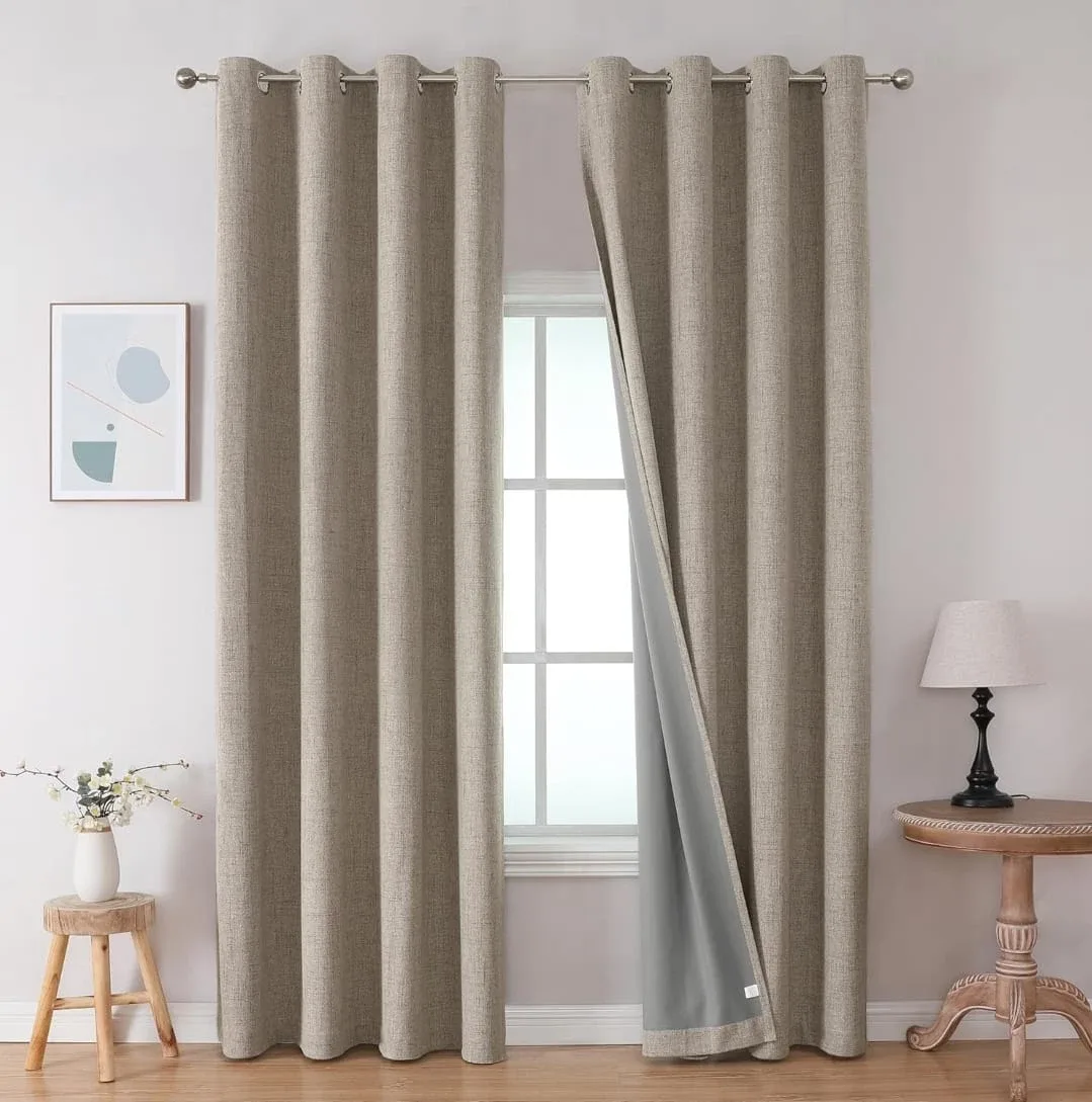 100% Blackout Grommet Curtains - Light Filtering thumbnail