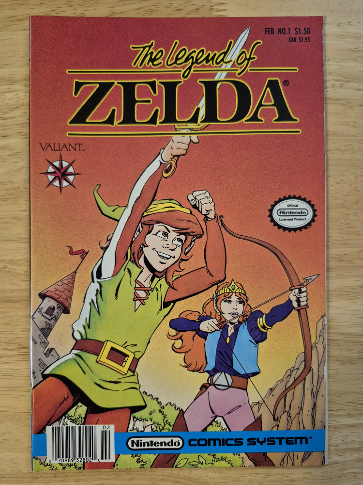 The Legend of Zelda #1 Valiant Comics 1991