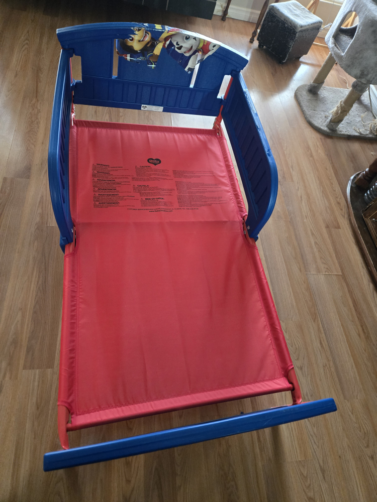 Organic Crib Mattress - 0-12 Months - with Paw Patrol bedframe!