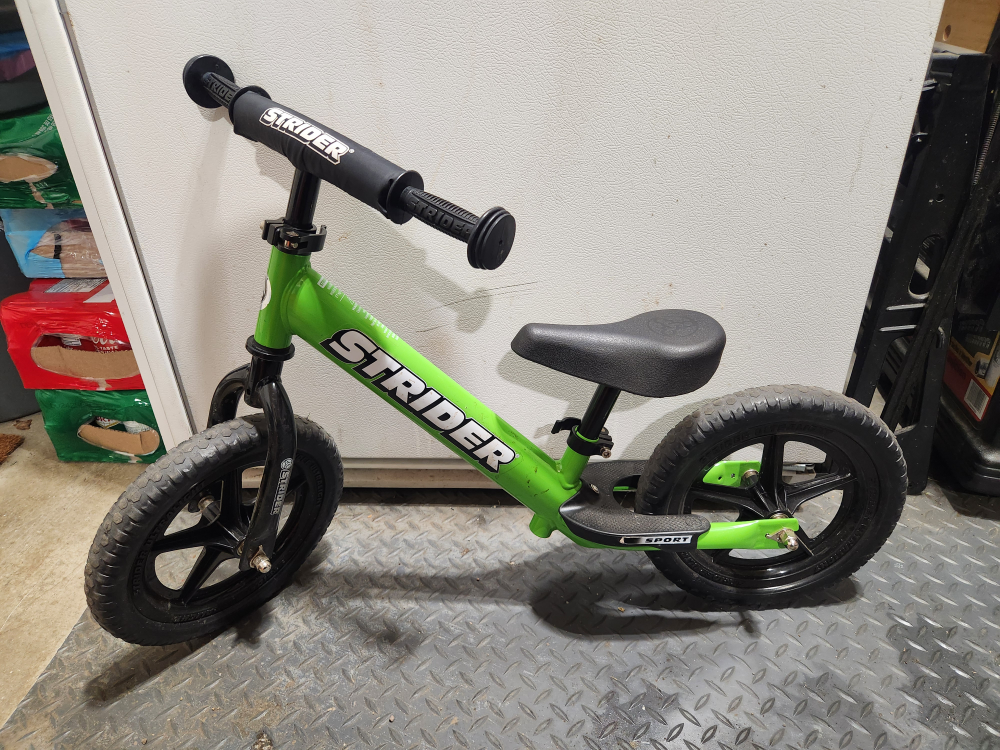 Strider Sport Balance Bike - Green