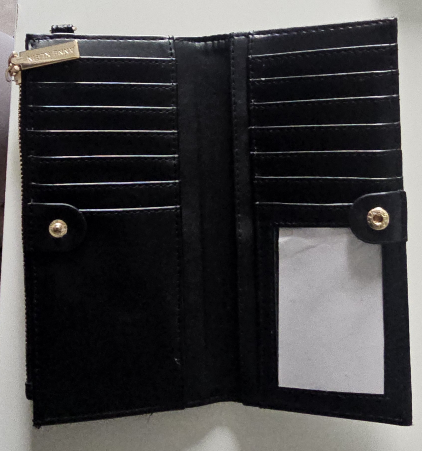 Anne Klein Black Leather Wallet - photo 2