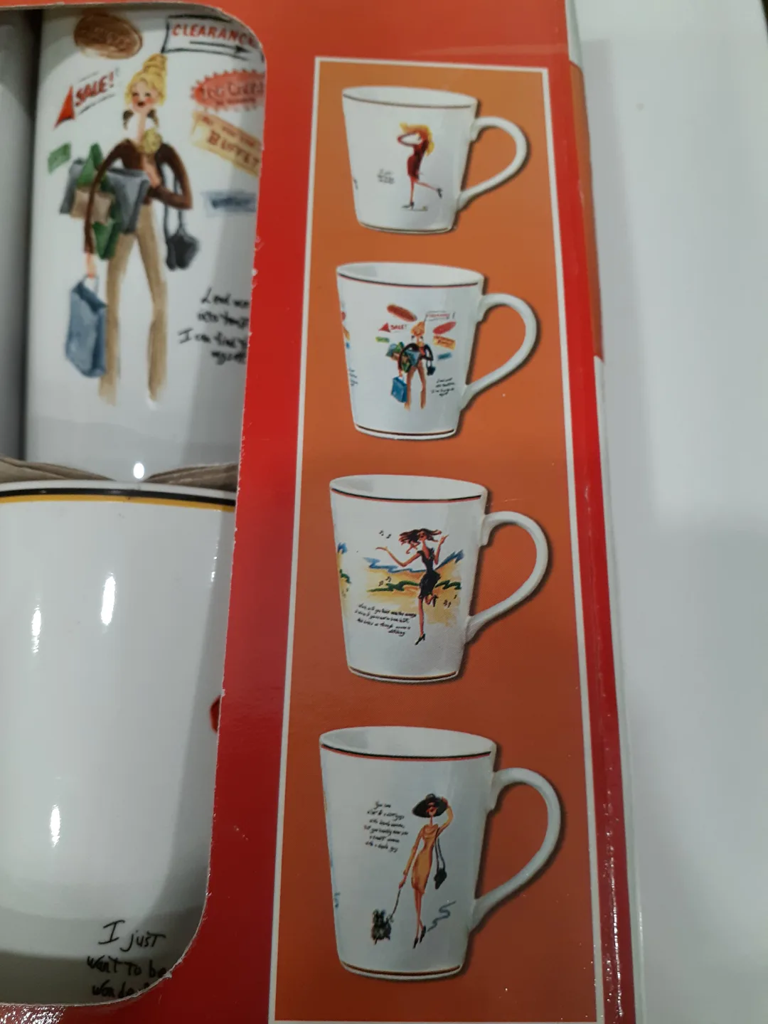 Sakura Glamour Girls Stone ware Mugs image indicator(3)