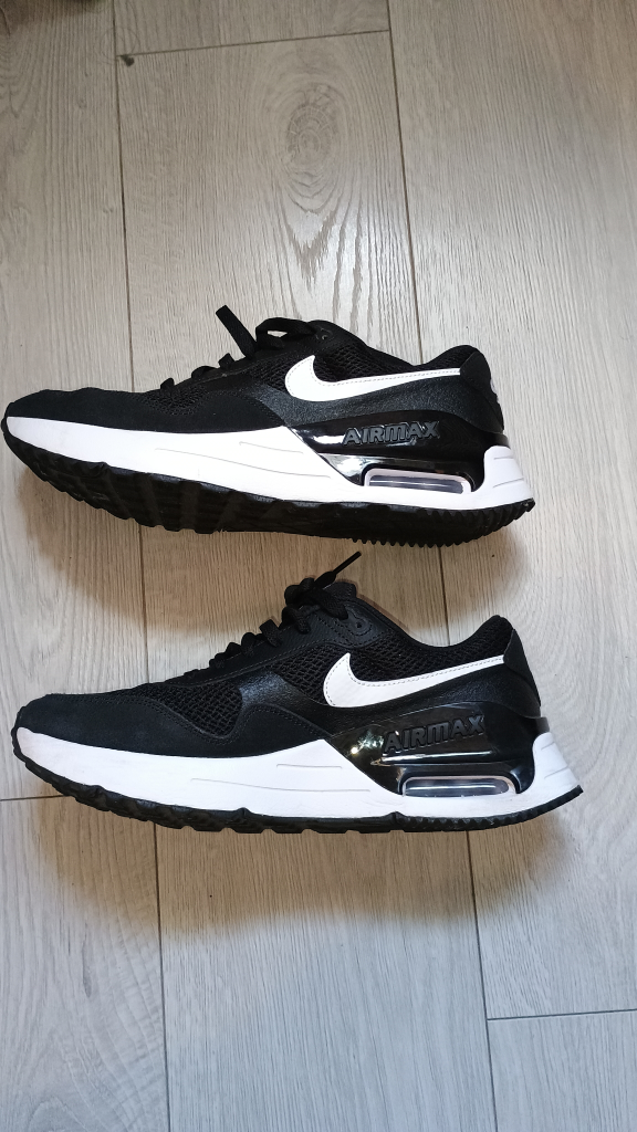 Nike Air Max Run Shoes - Black/White - photo 5