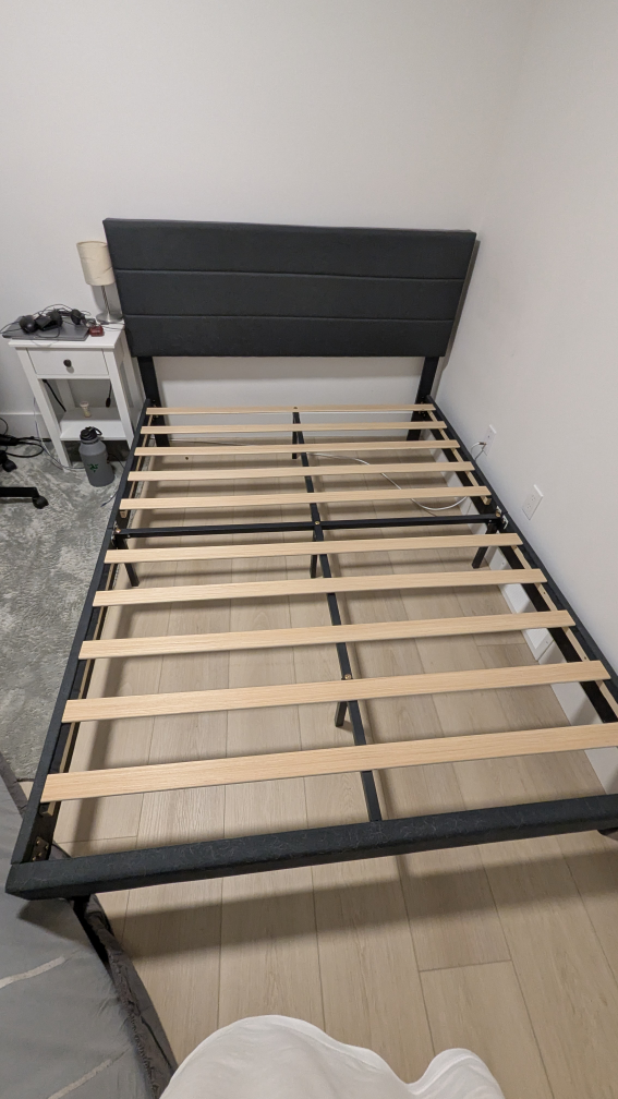 Queen Size Upholstered Bed Frame