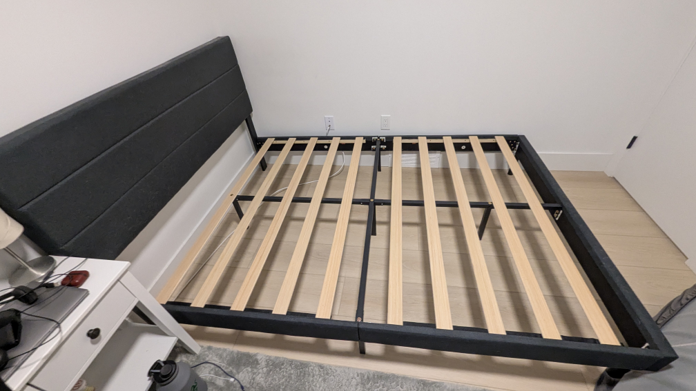Queen Size Upholstered Bed Frame - photo 2
