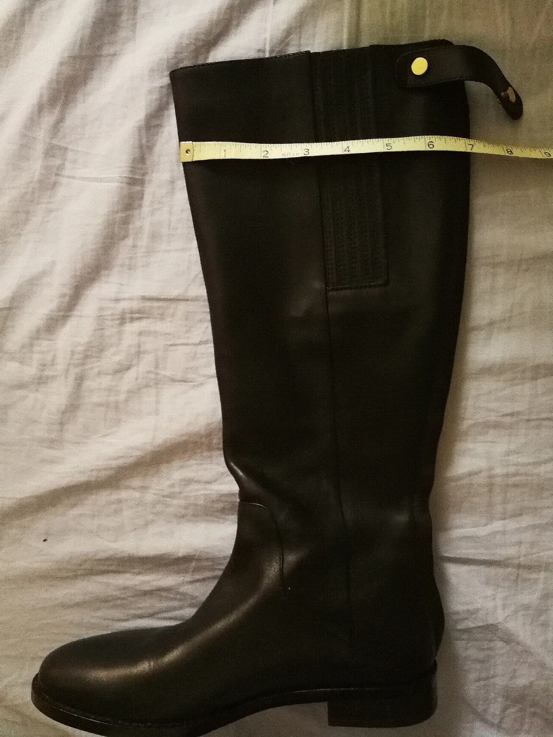 Banana Republic Black Leather Riding Boots - Size 6.5 image indicator(7)