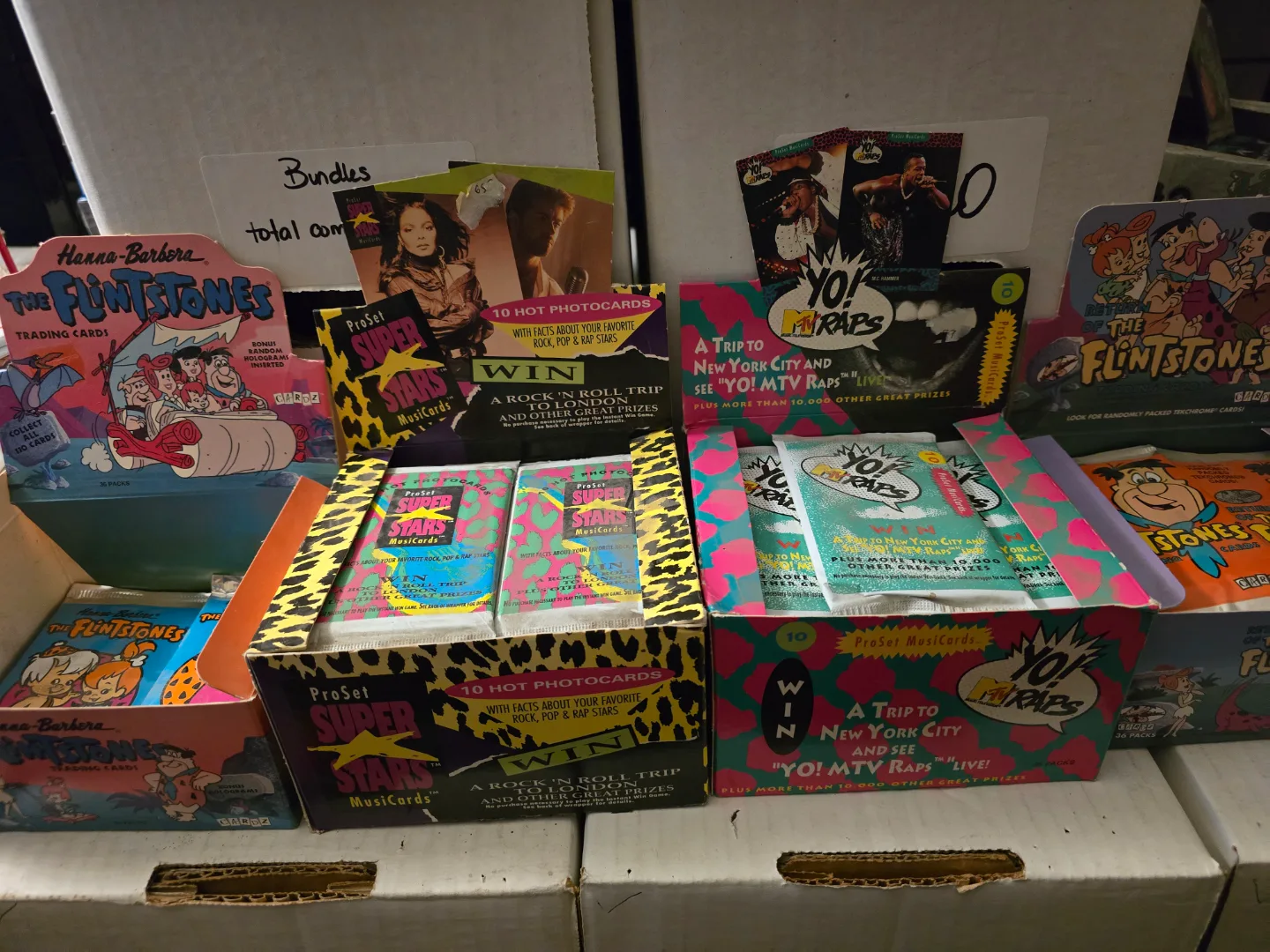 Vintage 90s Trading Card Lots -  Various Titles image indicator(4)