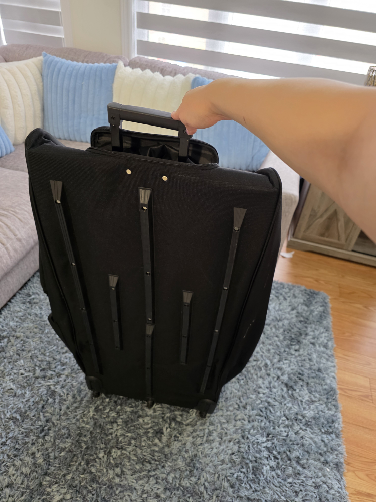 Large Black Rolling Duffel Bag - photo 5