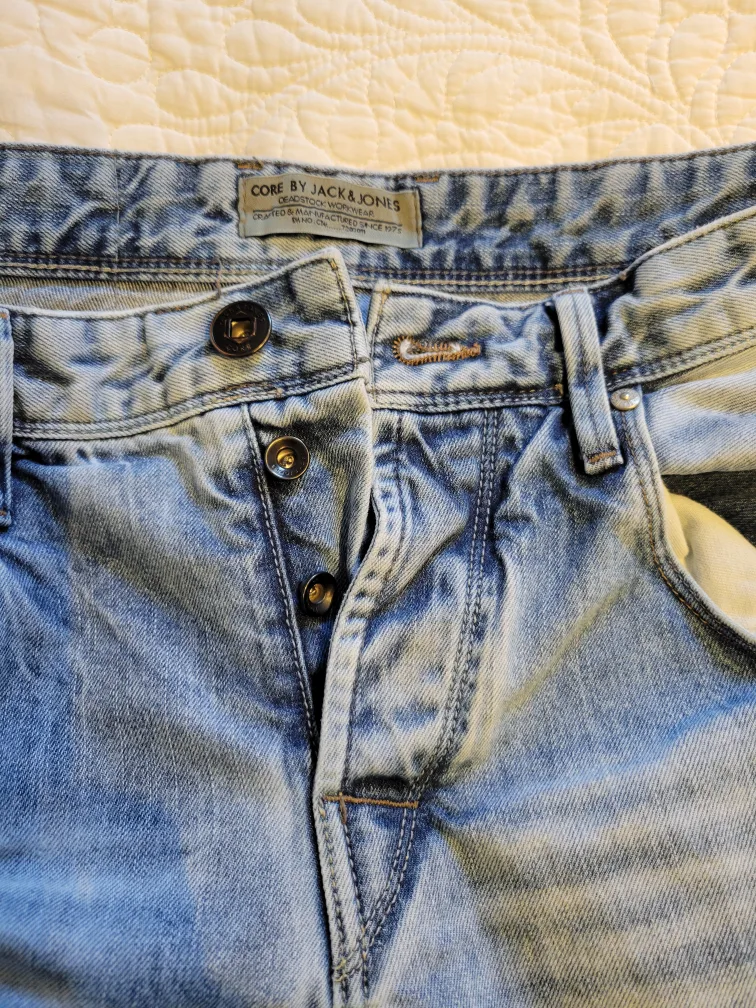 Men's Core by Jack & Jones Light Wash Jeans - Size 34/32 image indicator(2)