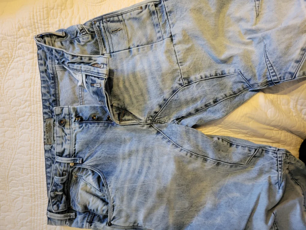 Men's Core by Jack & Jones Light Wash Jeans - Size 34/32 image indicator(5)