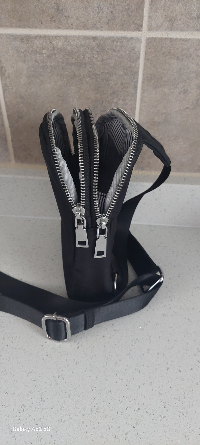 Black Mini Backpack Crossbody Bag - photo 3
