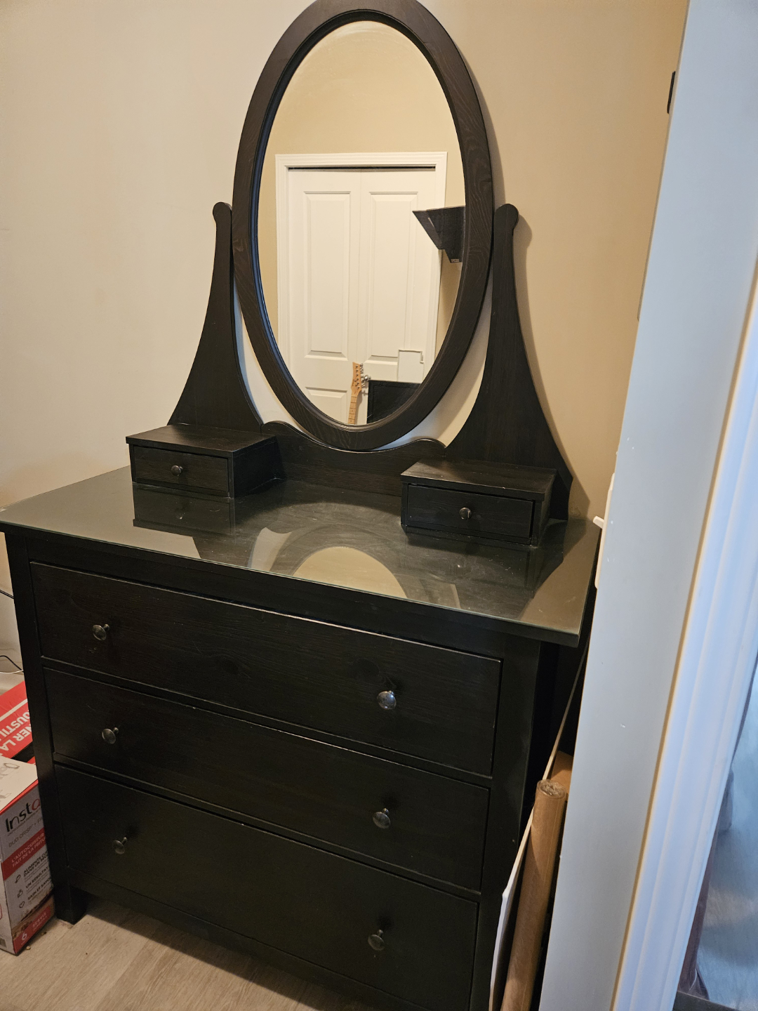 IKEA HEMNES Dressing Table with Mirror - photo 3