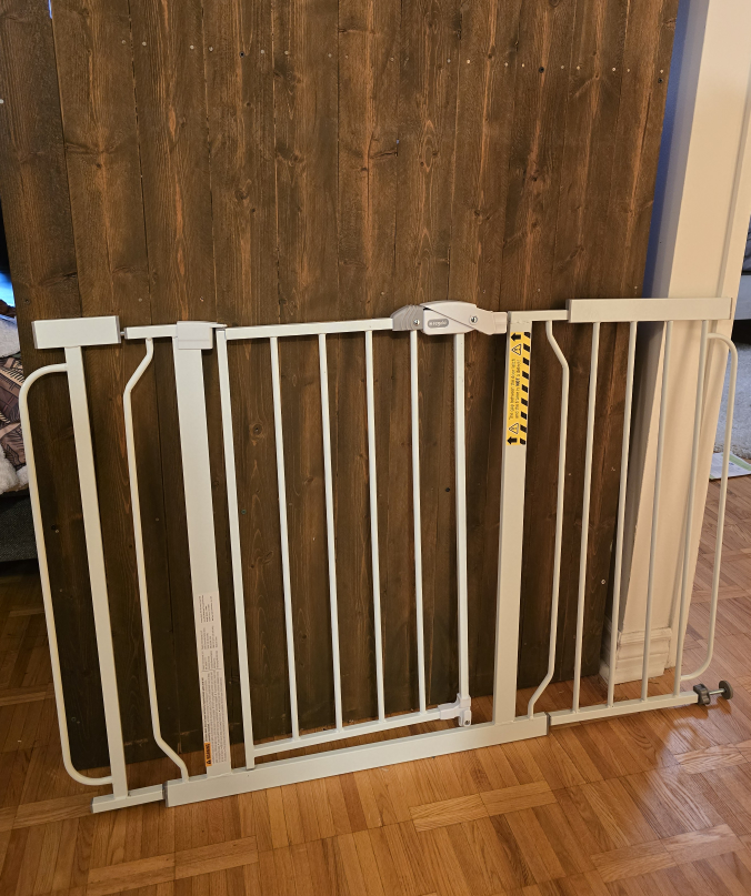 White Baby Safety Gate