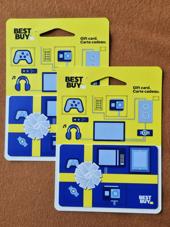 Best Buy Gift Cards / Store Credit $50 x 2