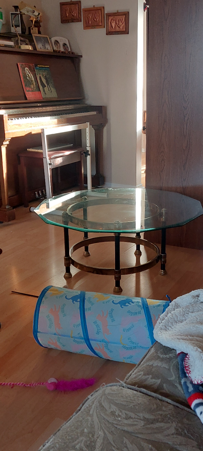 12 sided Glass Coffee Table