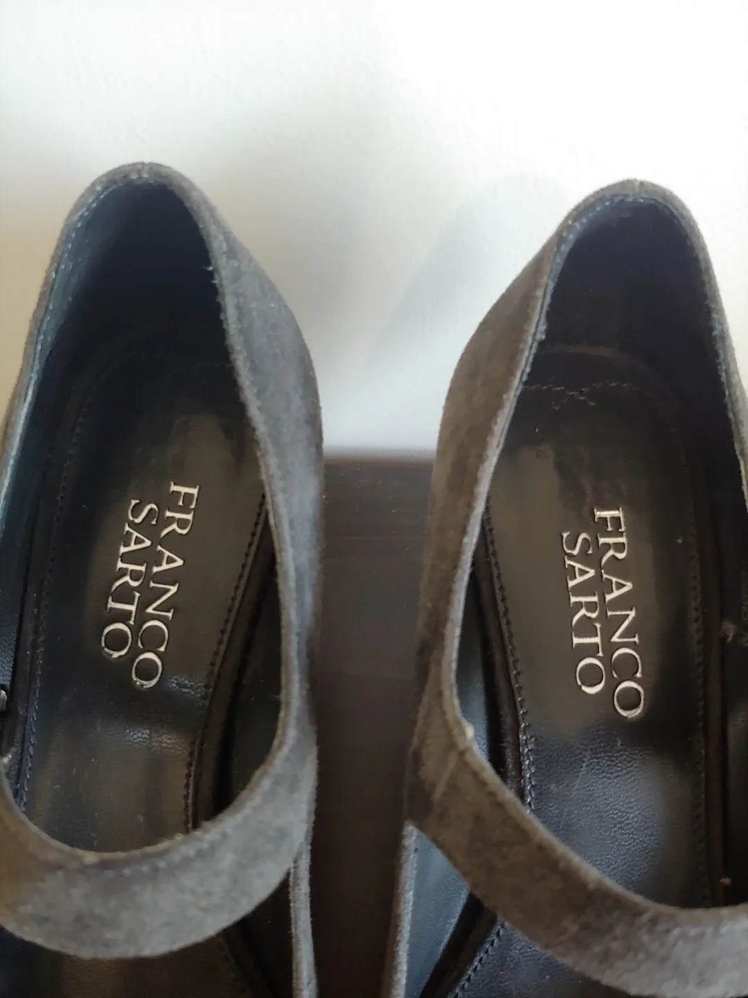 Franco Sarto Grey Suede Mary Janes- size 7 image indicator(2)