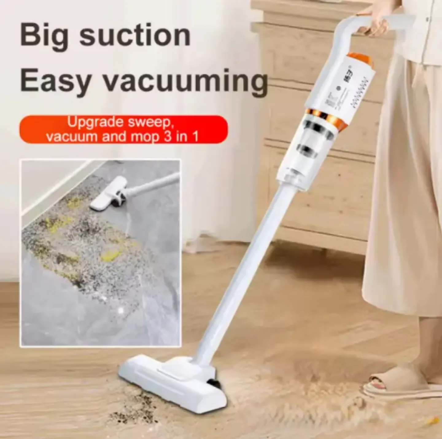 NEW Wireless Handheld Vacuum Cleaner image indicator(5)