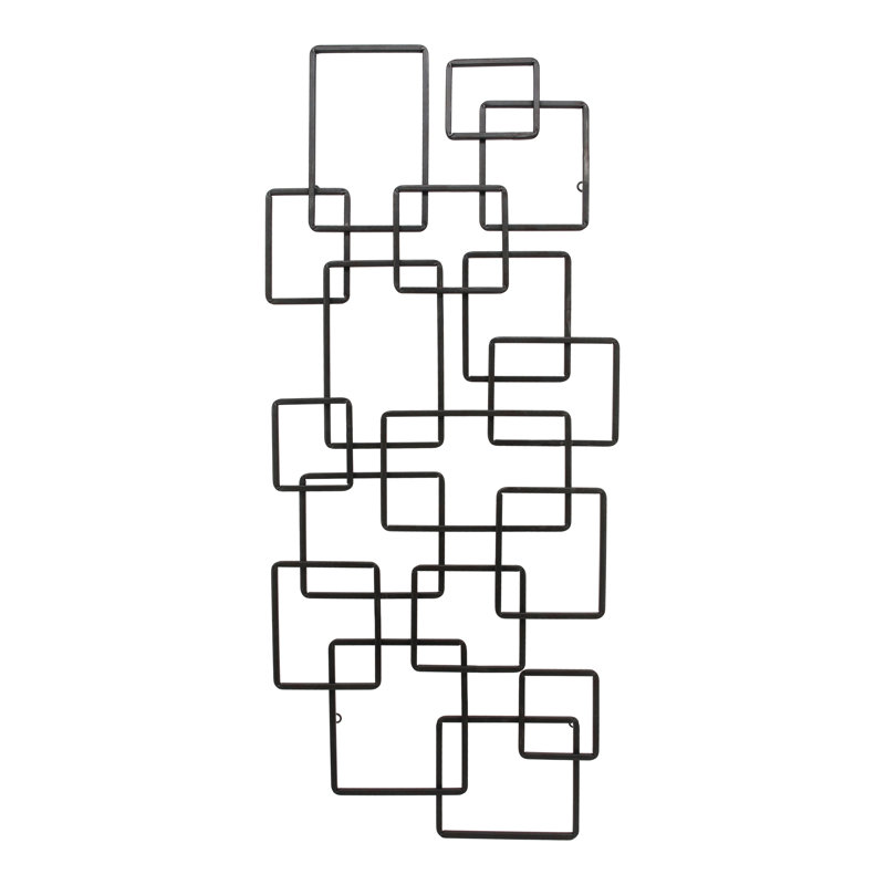 Beyard Handmade Modern Abstract Wall Decor on Metal