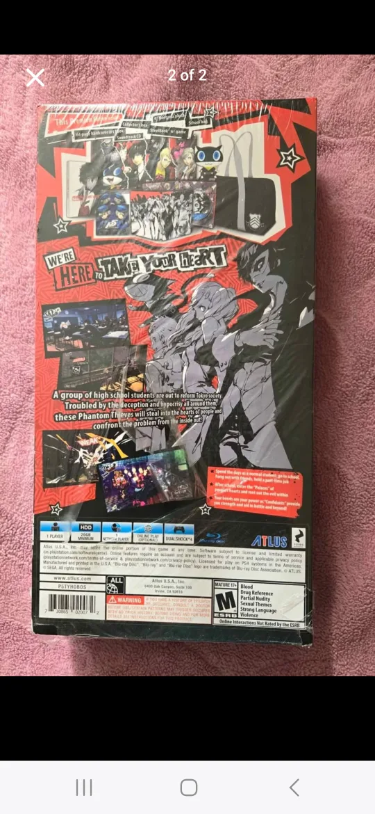 Persona 5 Premium Edition PS4 image indicator(2)