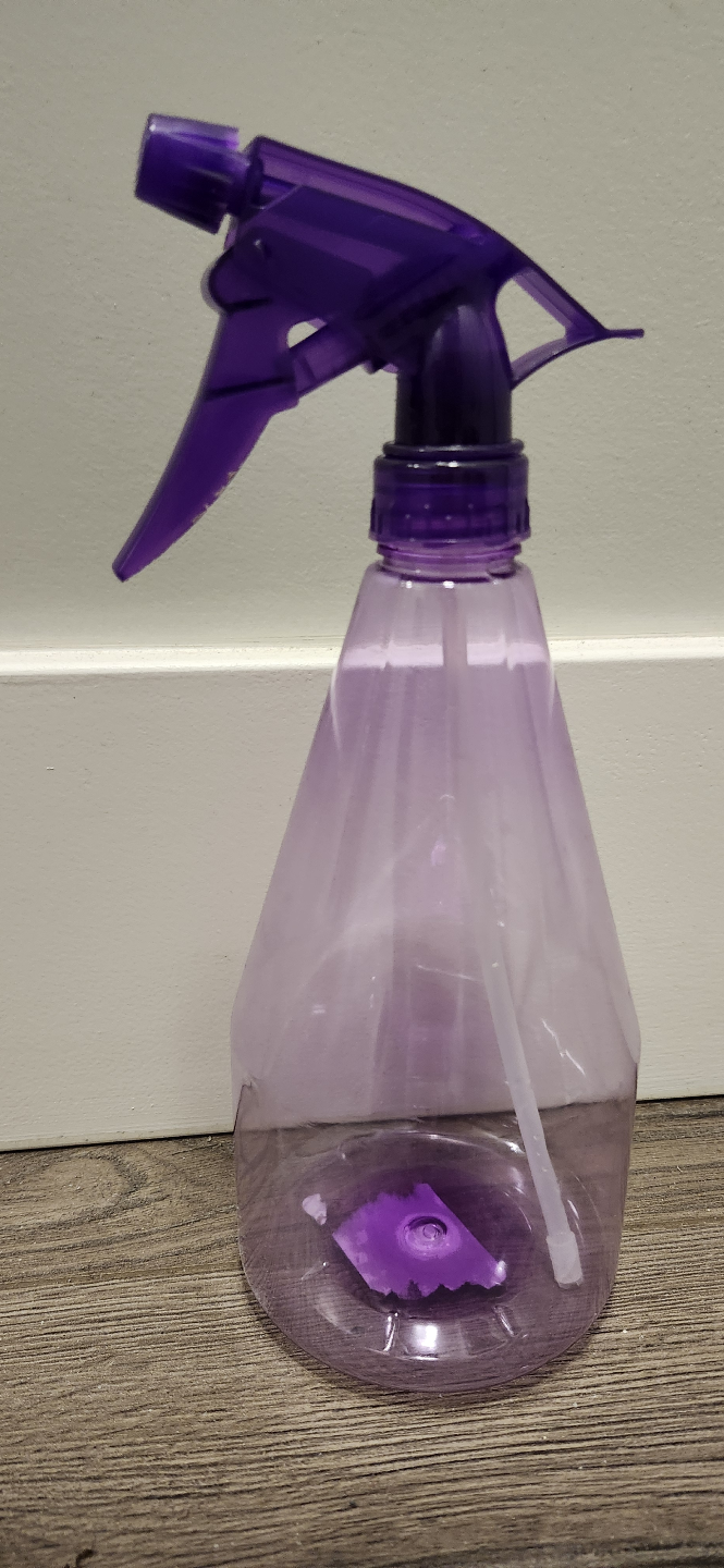 Purple Plastic Spray Bottle
