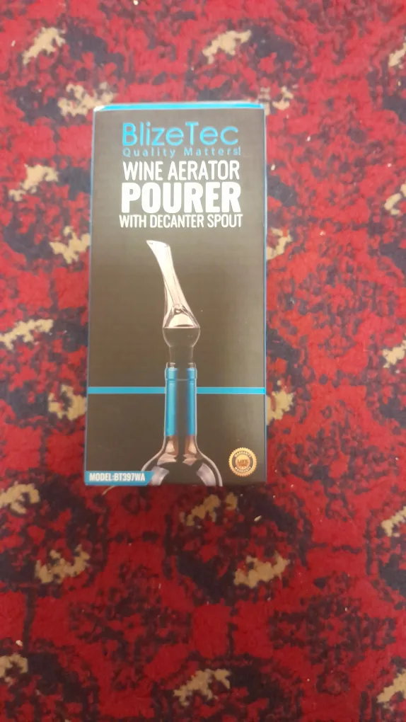 BliZeTec Wine Aerator Pourer with Decanter Spout thumbnail