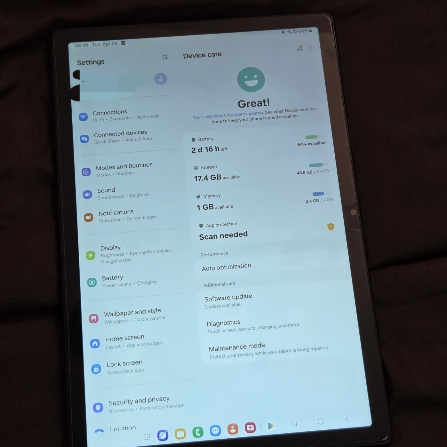 Samsung Galaxy Tab A8 – Great Condition! - photo 3