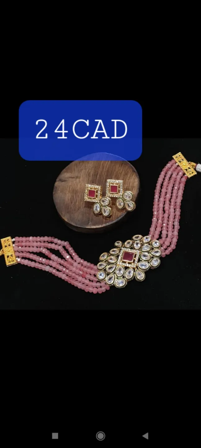 BRAND NEW Gorgeous Kundan Necklace Sets  💚 image indicator(6)