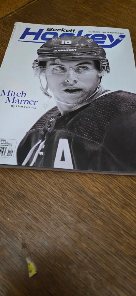 Beckett Hockey Magazine - Mitch Marner Feature thumbnail