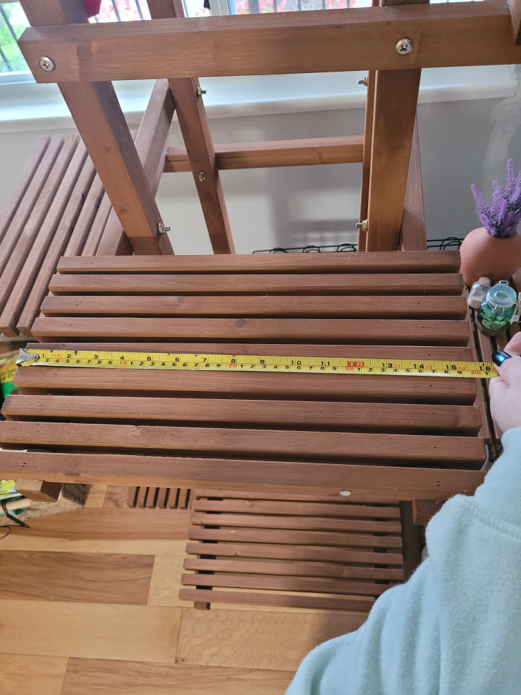 Large Wooden Plant Stand - photo 5