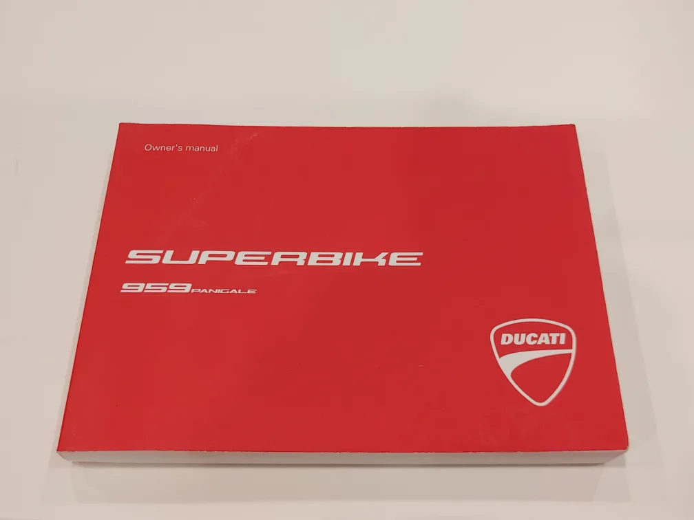 Ducati 959 Panigale Owners manuals image indicator(2)